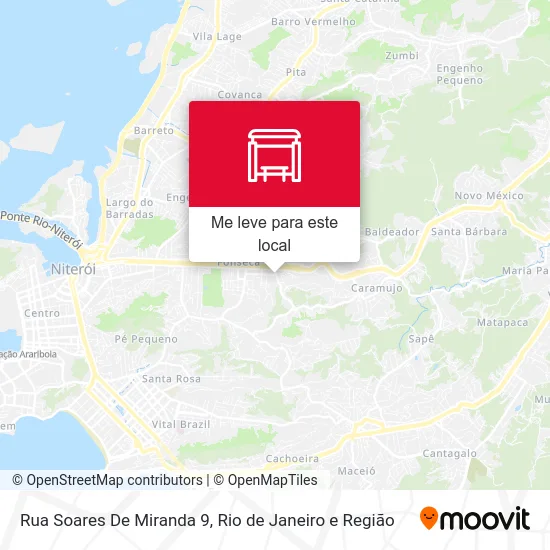 Rua Soares De Miranda 9 mapa