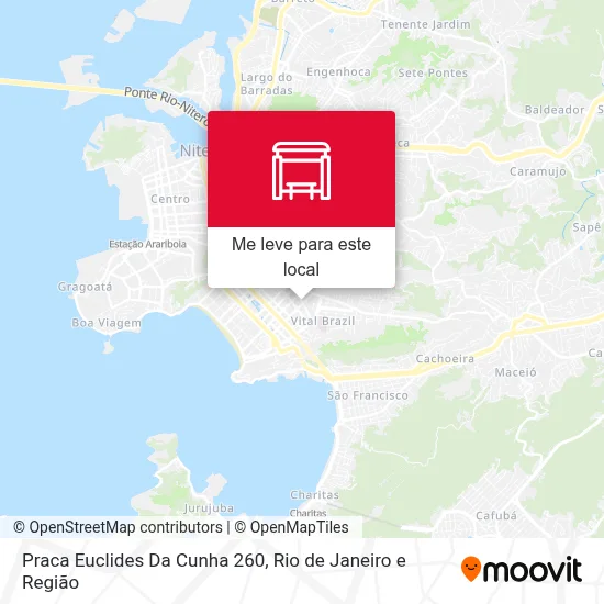 Praca Euclides Da Cunha 260 mapa