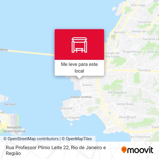 Rua Professor Plínio Leite 22 mapa