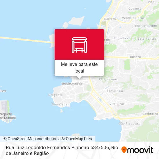 Rua Luiz Leopoldo Fernandes Pinheiro 534 / 506 mapa