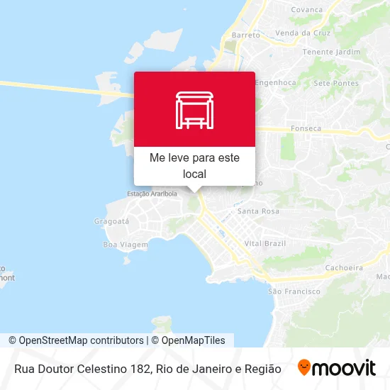 Rua Doutor Celestino 182 mapa