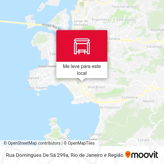 Rua Domingues De Sá 299a mapa