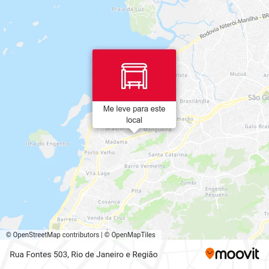Rua Fontes 503 mapa
