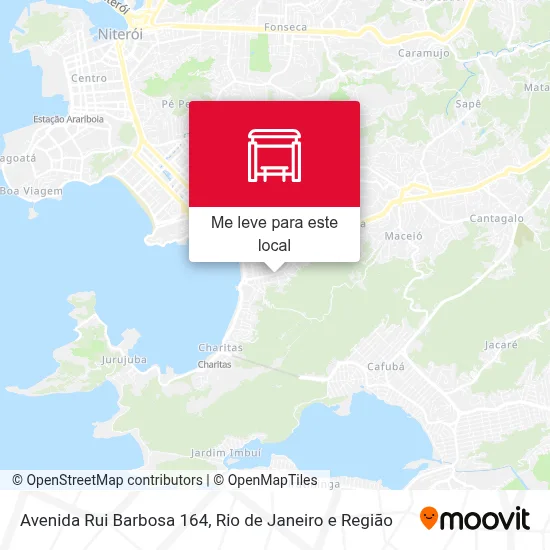 Avenida Rui Barbosa 164 mapa