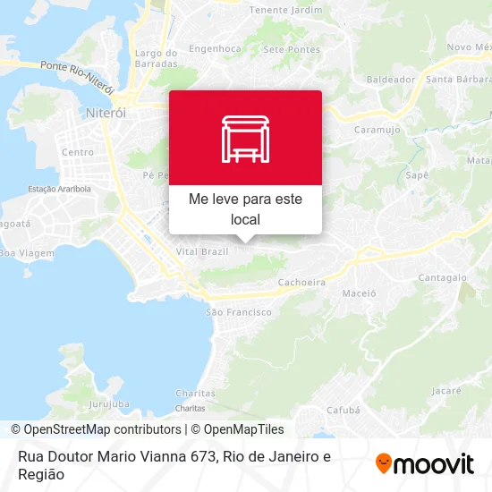 Rua Doutor Mario Vianna 673 mapa