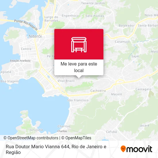 Rua Doutor Mario Vianna 644 mapa