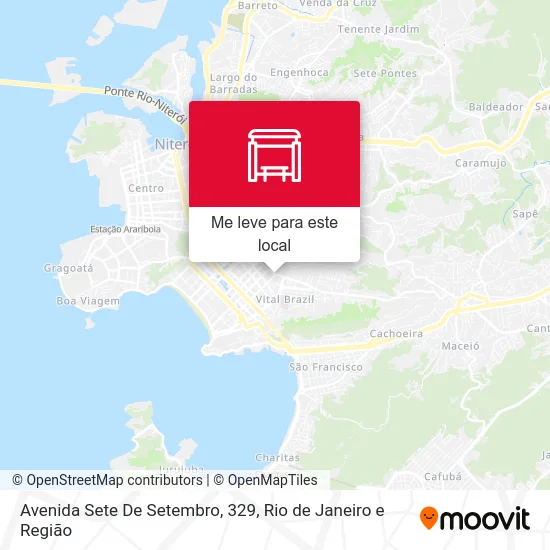 Avenida Sete De Setembro, 329 mapa