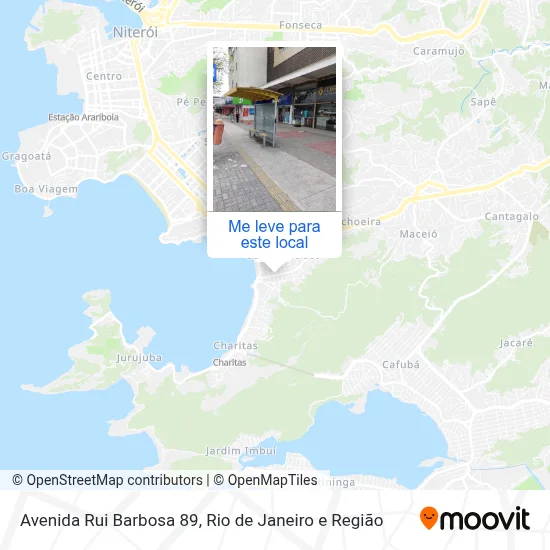 Avenida Rui Barbosa 89 mapa
