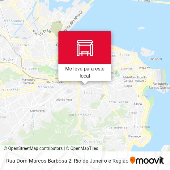 Rua Dom Marcos Barbosa 2 mapa