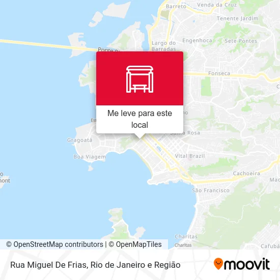 Rua Miguel De Frias mapa