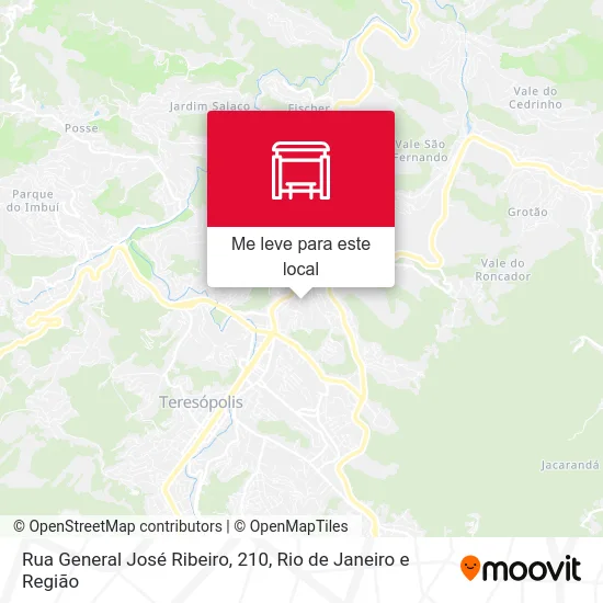 Rua General José Ribeiro, 210 mapa