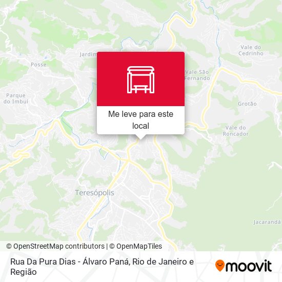 Rua Da Pura Dias - Álvaro Paná mapa