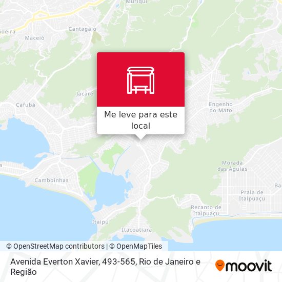 Avenida Everton Xavier, 493-565 mapa