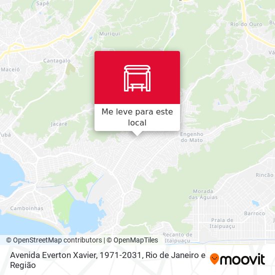 Avenida Everton Xavier, 1971-2031 mapa