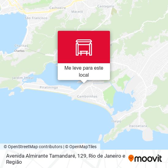 Avenida Almirante Tamandaré, 129 mapa