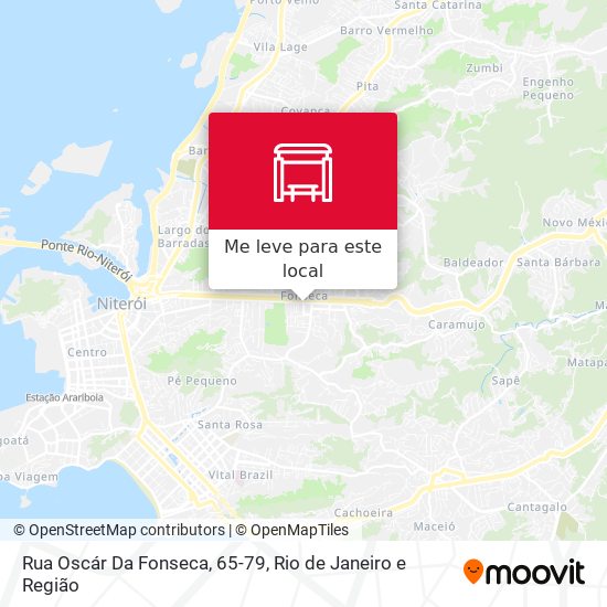 Rua Oscár Da Fonseca, 65-79 mapa