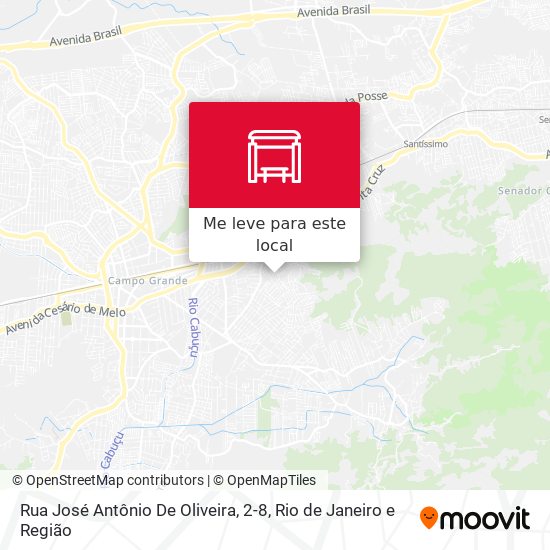 Rua José Antônio De Oliveira, 2-8 mapa