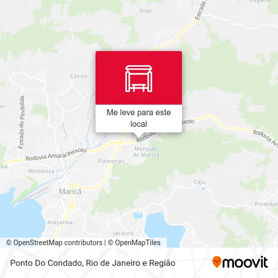 Ponto Do Condado mapa