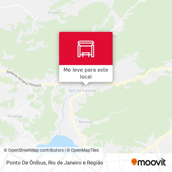 Ponto De Ônibus mapa