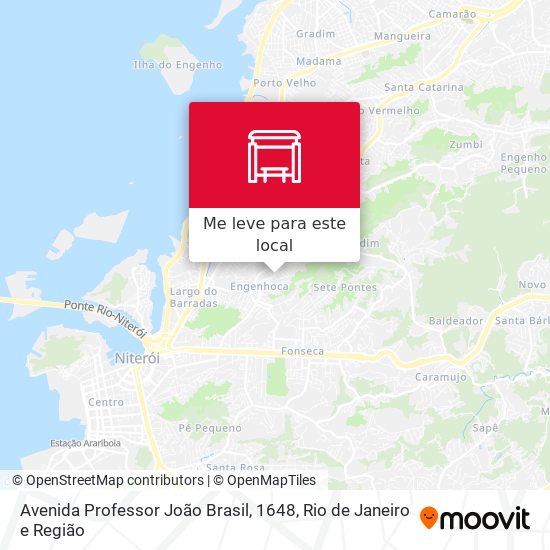 Avenida Professor João Brasil, 1648 mapa