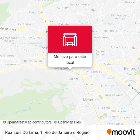 Rua Luís De Lima, 1 mapa