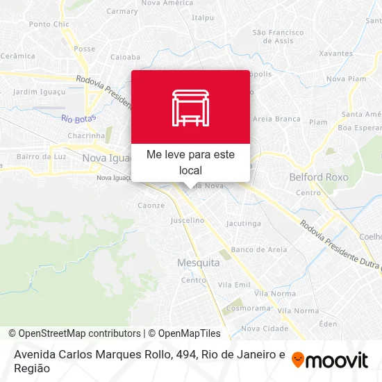 Avenida Carlos Marques Rollo, 494 mapa