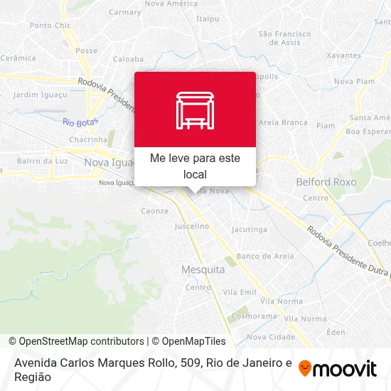 Avenida Carlos Marques Rollo, 509 mapa