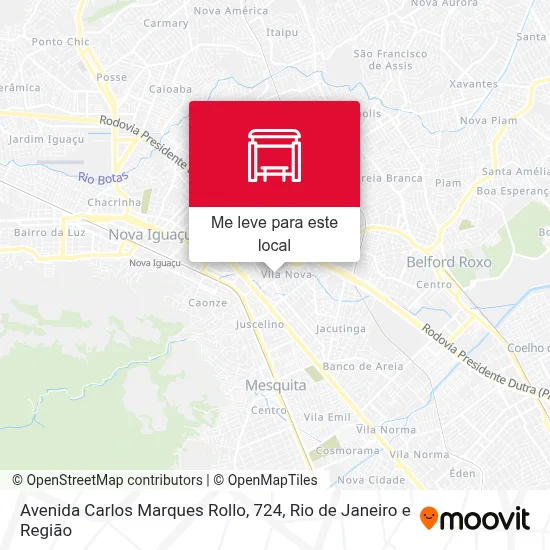 Avenida Carlos Marques Rollo, 724 mapa
