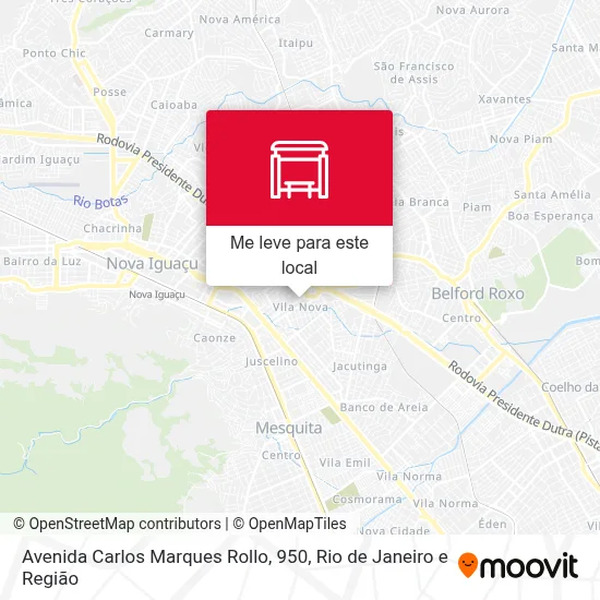Avenida Carlos Marques Rollo, 950 mapa