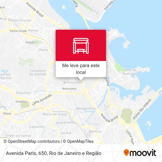 Avenida Paris, 650 mapa