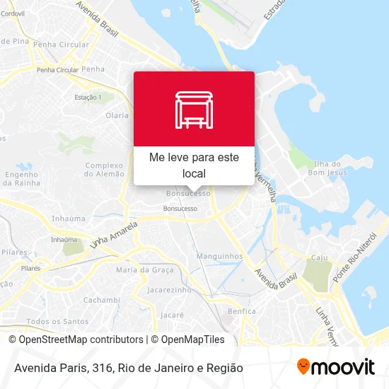 Avenida Paris, 316 mapa