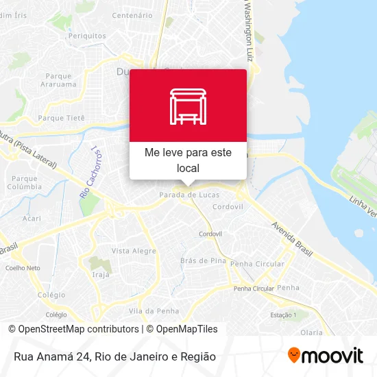 Rua Anamá 24 mapa