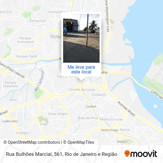 Rua Bulhões Marcial, 561 mapa