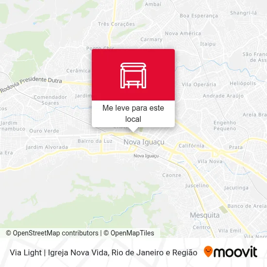 Via Light | Igreja Nova Vida mapa