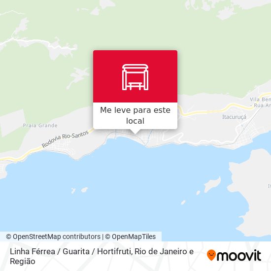 Linha Férrea / Guarita / Hortifruti mapa
