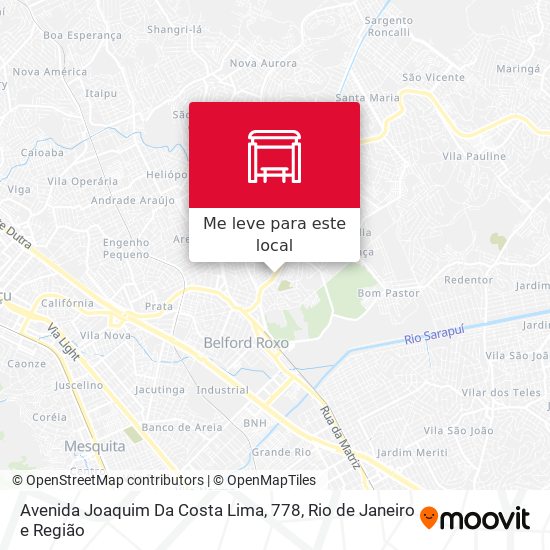 Avenida Joaquim Da Costa Lima, 778 mapa