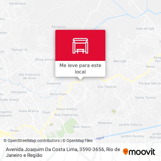Avenida Joaquim Da Costa Lima, 3590-3656 mapa