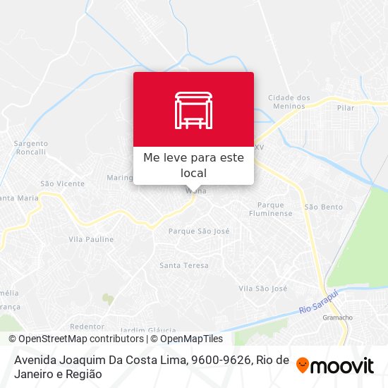 Avenida Joaquim Da Costa Lima, 9600-9626 mapa