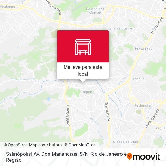 Salinópolis| Av. Dos Mananciais, S / N mapa