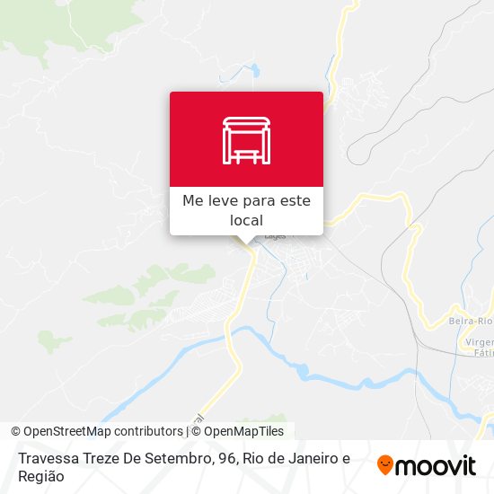 Travessa Treze De Setembro, 96 mapa