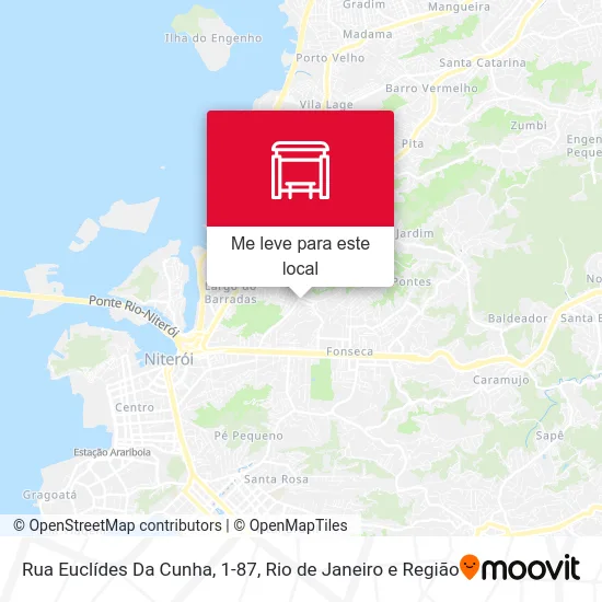 Rua Euclídes Da Cunha, 1-87 mapa