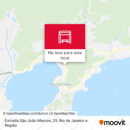 Estrada São João Marcos, 29 mapa
