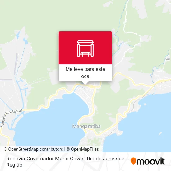 Rodovia Governador Mário Covas mapa