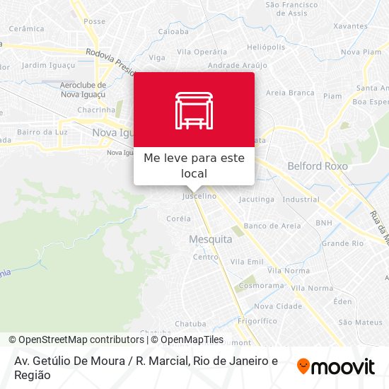 Av. Getúlio De Moura / R. Marcial mapa
