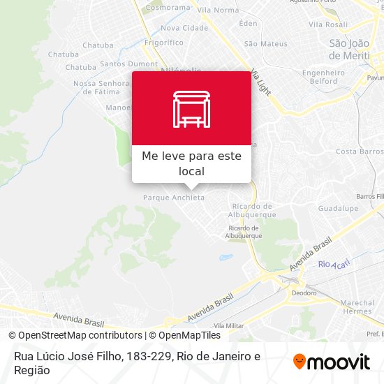 Rua Lúcio José Filho, 183-229 mapa