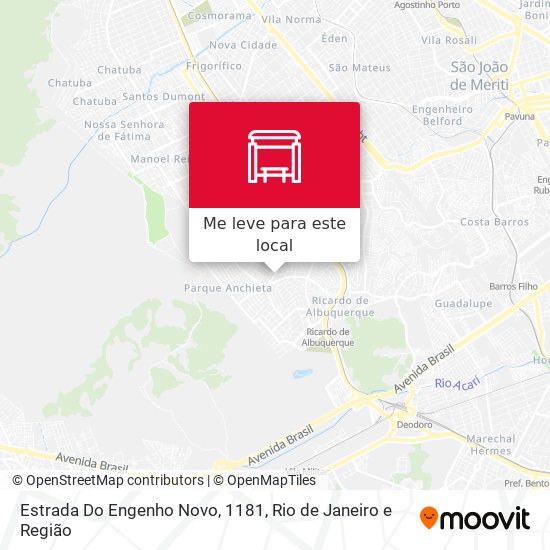 Estrada Do Engenho Novo, 1181 mapa