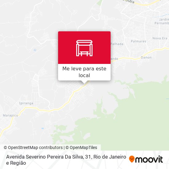 Avenida Severino Pereira Da Silva, 31 mapa