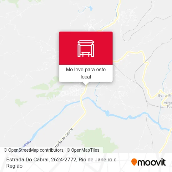 Estrada Do Cabral, 2624-2772 mapa
