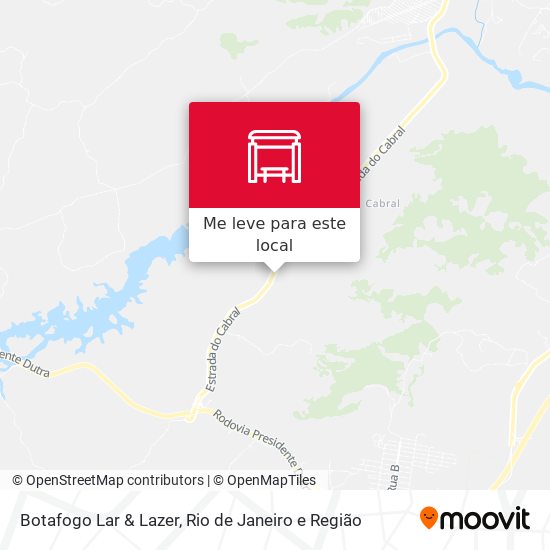 Botafogo Lar & Lazer mapa