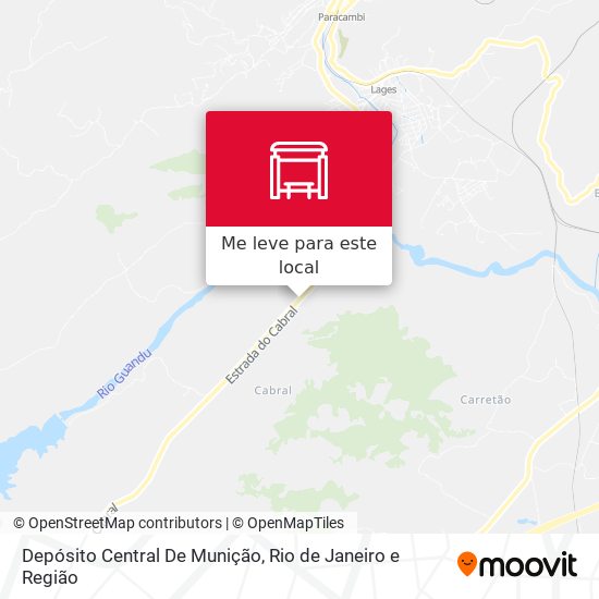 Depósito Central De Munição mapa